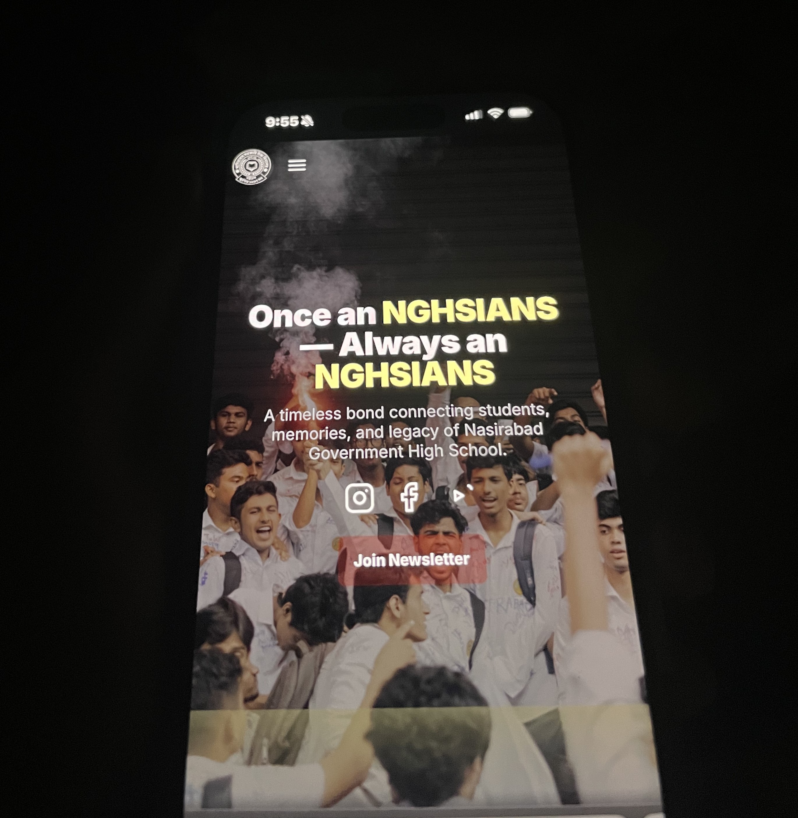NGHSIANS Website Launch
